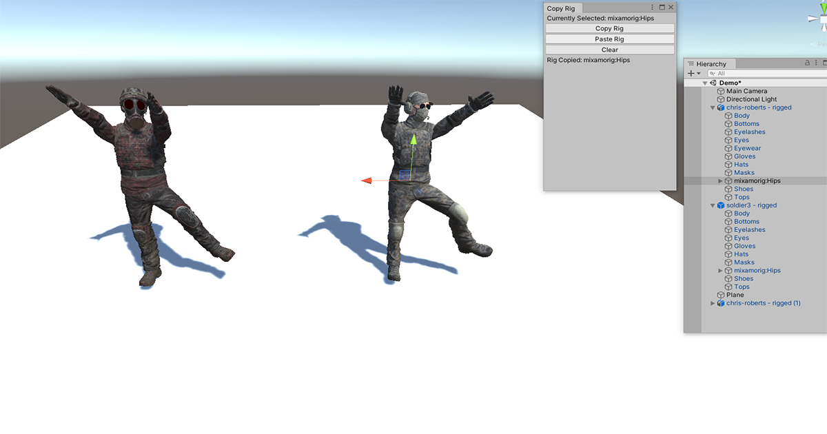 Copy Rig | Animation Tools | Unity Asset Store