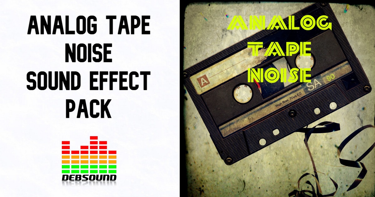 Analog Tape Noise Sound Effect Pack Audio Sound FX Unity Asset Store
