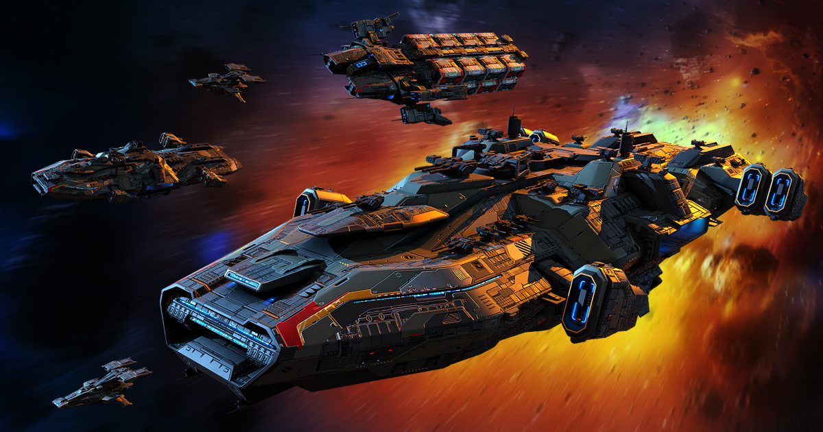 Spaceships Vol_#21 | 3D Space | Unity Asset Store