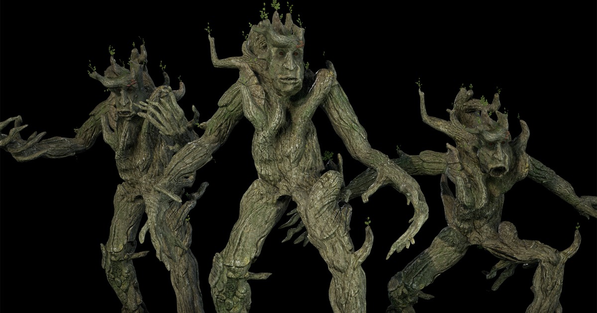 Red Tree Ent Tree ent oak | 3D Creatures | Unity Asset Store
