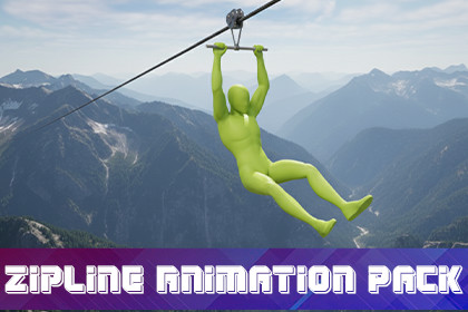 Zipline Animation Pack