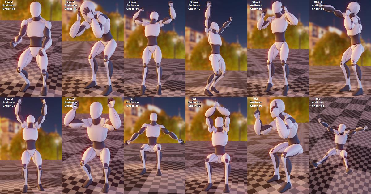 AA_Audience_Cheer | 3D Animations | Unity Asset Store
