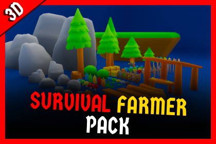Hyper Casual Farmer & Survival Package
