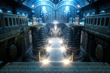 Alien Biomechanical Environment Kit