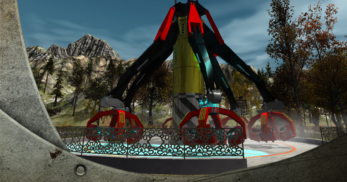 High Detail Fairground Ride 09 - Jump2 | 3D Props | Unity Asset Store