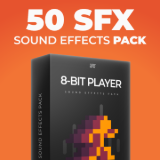8-Bit Player SFX Pack - Movement, Actions, Jumps, Damage, Interactions Sounds