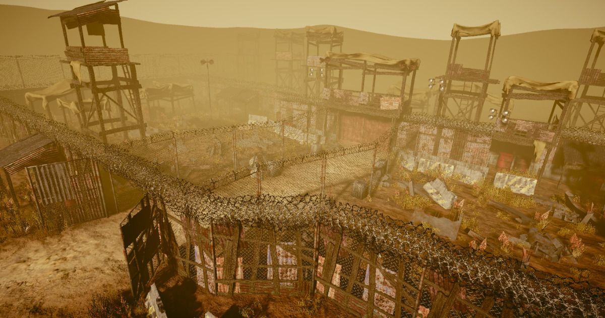 Apocalyptic Environment Unity Post Apocalyptic Fortress | 3D Environments | Unity Asset Store