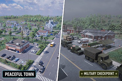 American Suburb Top-Down Pack