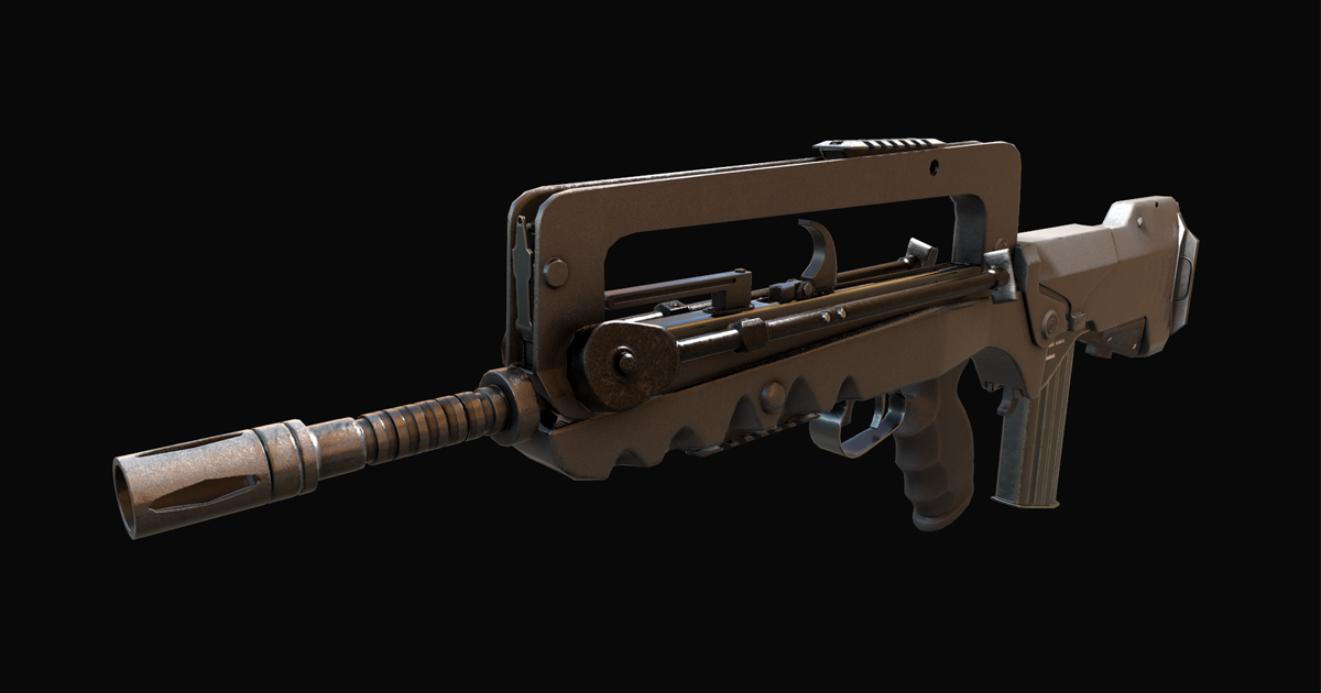 FAMAS FPS- Modern Weapons | 3D Weapons | Unity Asset Store