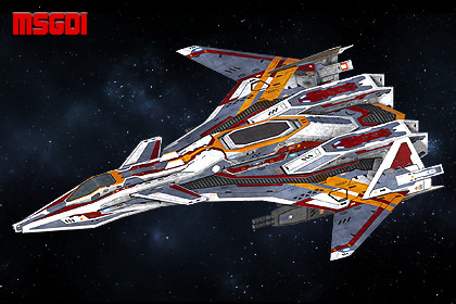 Spaceship Sabre Fighter