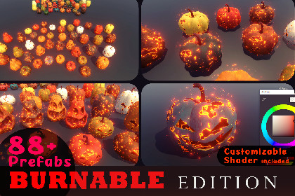 Halloween Pumpkins - Burnable Edition
