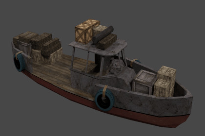 Boat Game Kit - Barco Navegação
