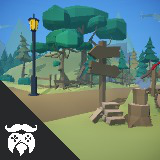 Low Poly Stylized Forest Pack