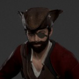 Pirate - Game Ready Male Character
