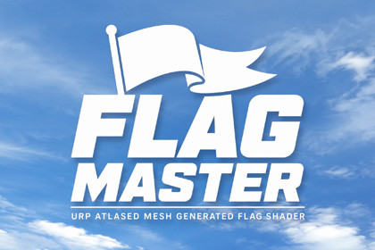 Flag Master - Atlased Mesh Generated Flag Shader - URP