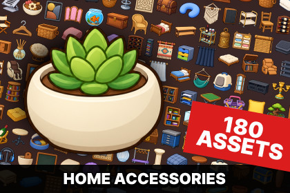 Furniture Home Decor Storage Office Pet Interior Icons Pack