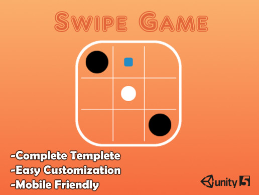 Swipe Mobile Game Tutorial Example Swipe Game - Complete Ready To Release Templete | Packs | Unity Asset Store