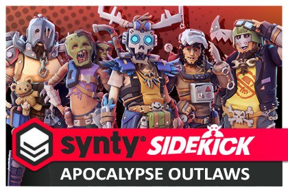 Apocalypse Outlaws – Sidekick Modular Characters by Synty