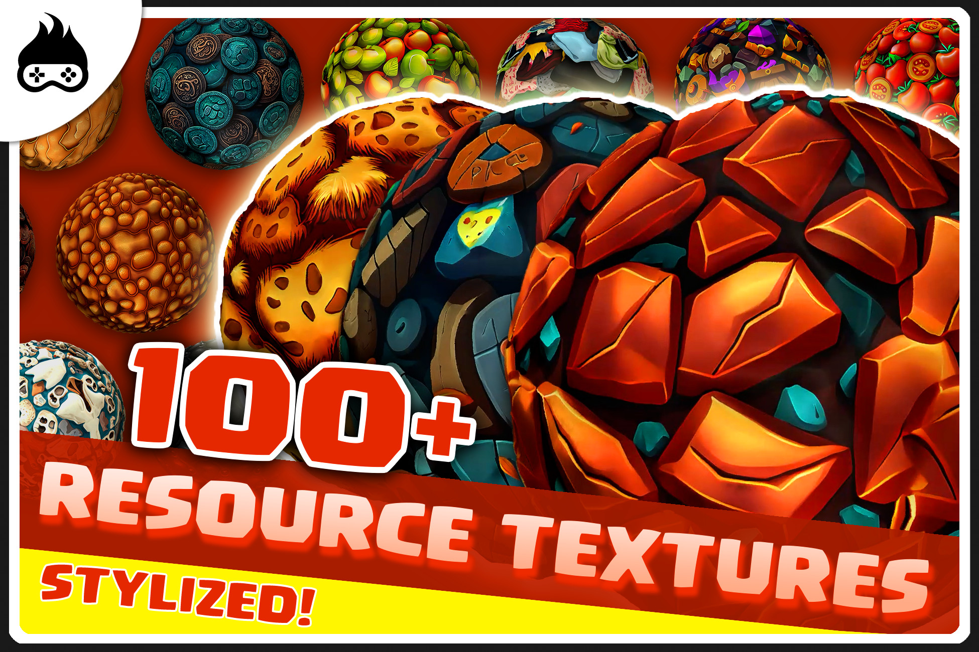 100+ Stylized Resource Textures - Leather, Fur, Bones, Coins & More ...