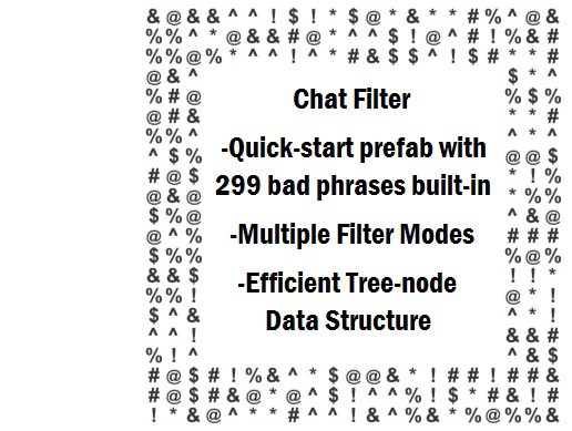 Chat Filter | Input Management | Unity Asset Store