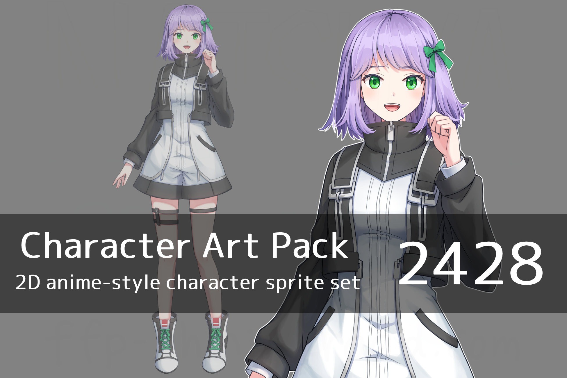 Character Art Pack: 2428 - 6 Expressions | 2D 角色 | Unity Asset Store