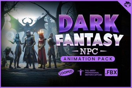 Dark Fantasy NPC Animation Pack