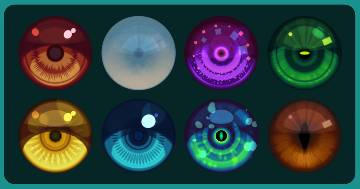 Unity Eye Model Stylized Eye Texture Generator | 2D Textures & Materials | Unity Asset ...