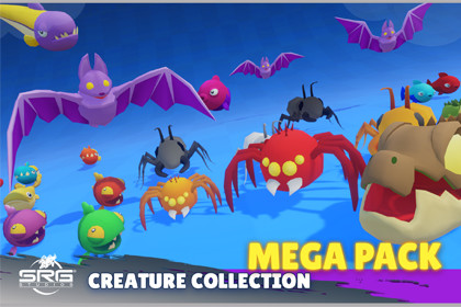 Creature Collection - Stylized 3D Mega Pack