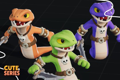 Serpent Enemy Cute Series