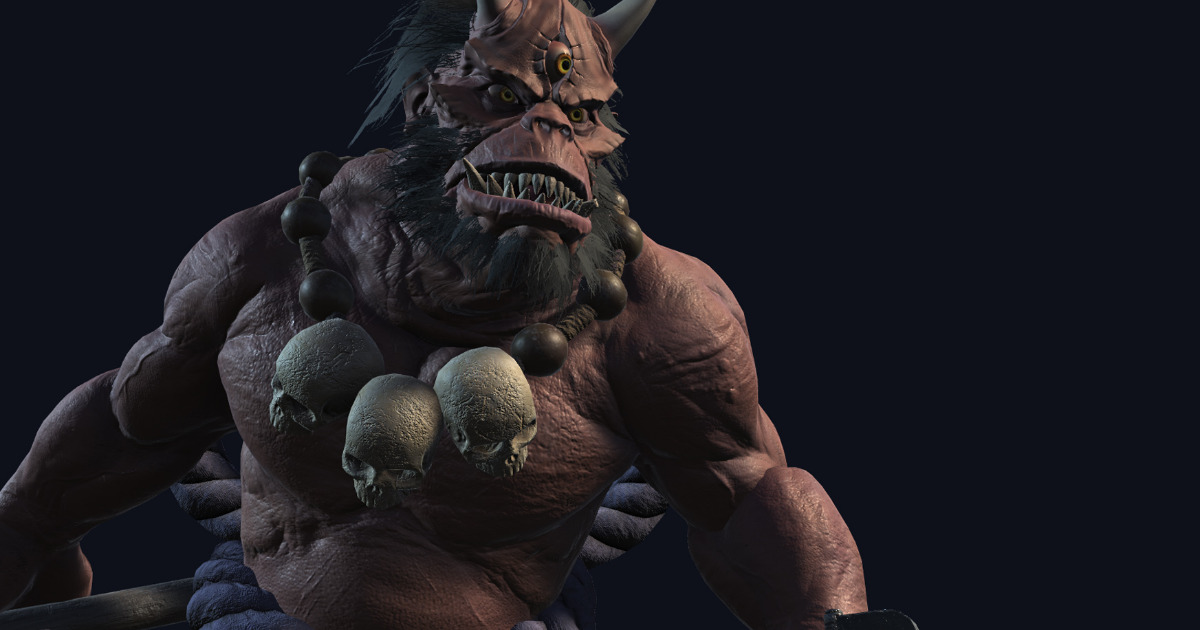 Oni Ogre | 3D Creatures | Unity Asset Store