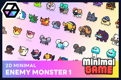2D Minimal - Enemy Monster1
