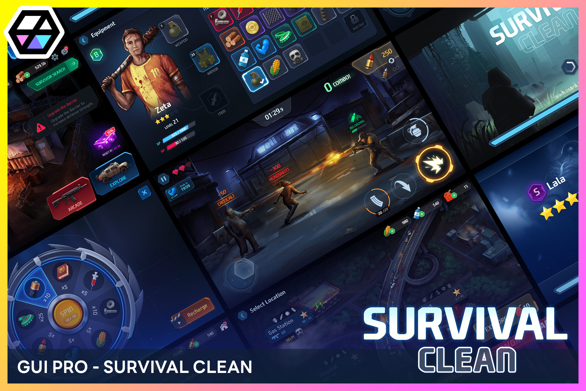 GUI Pro - Survival Clean