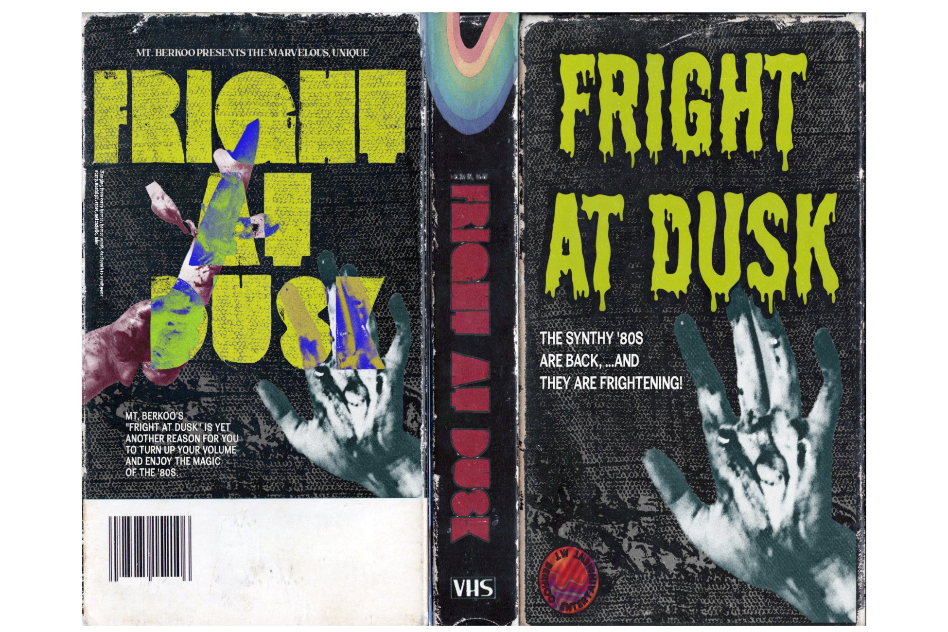 80s Synthwave/Horror Synth Soundtrack "Fright At Dusk" Audio Music