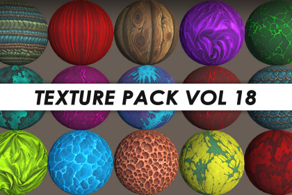 Stylized Textures - Pack Vol 18