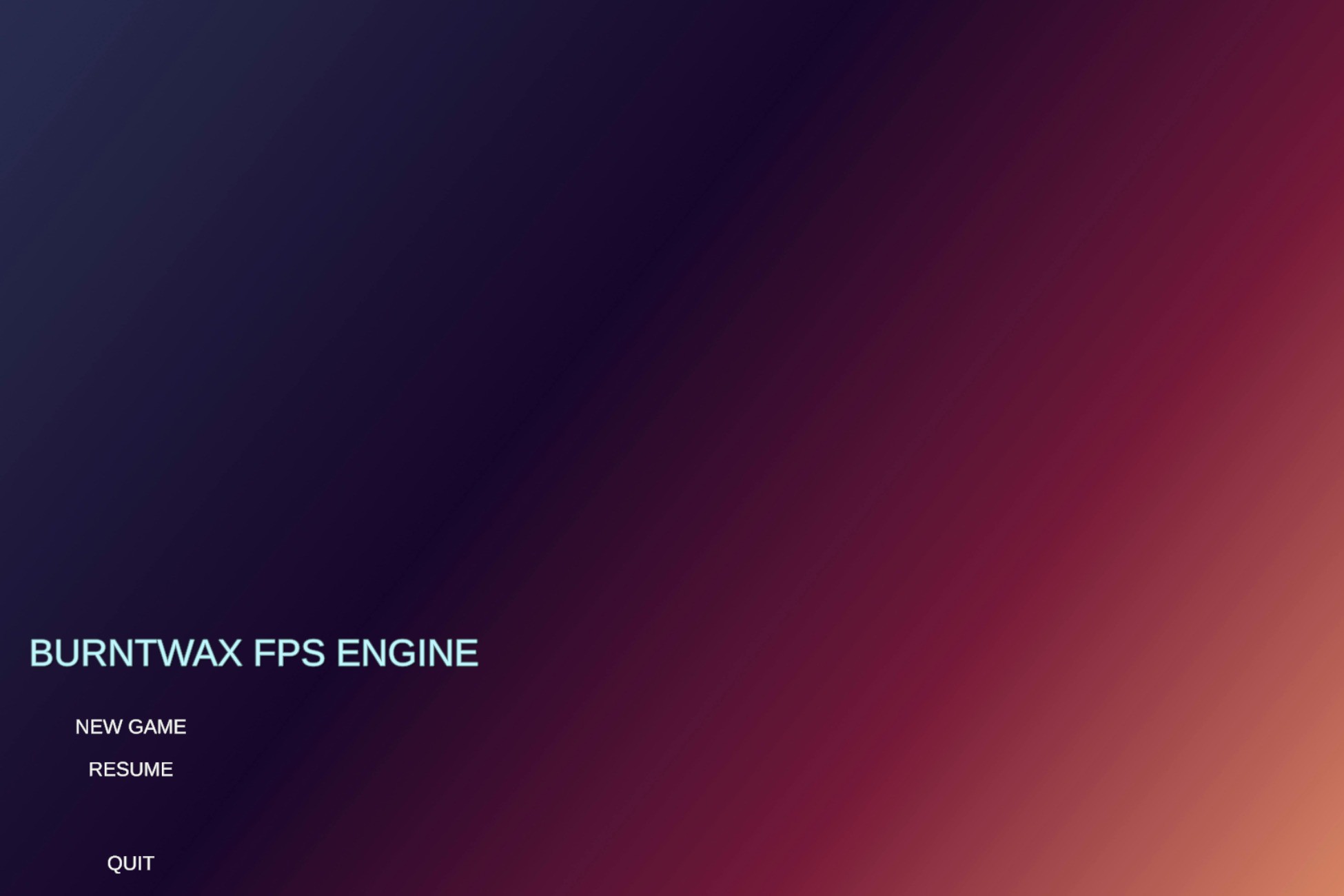 Burntwax FPS Engine