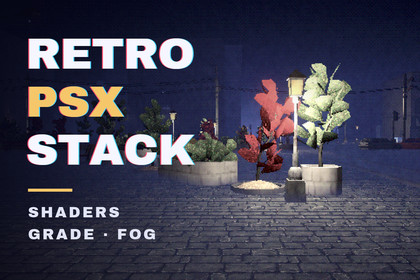 Retro PSX Stack - Shaders, Grade & Fog