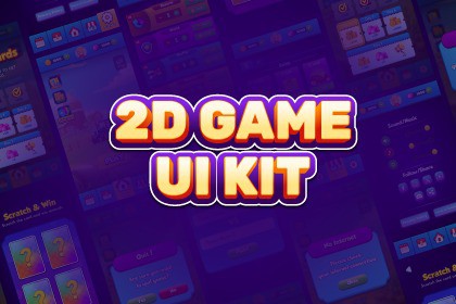 2D Mobile Game UI Kit