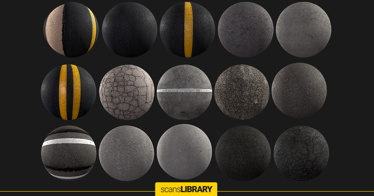 Asphalt Texture Unity Asphalt Scans | 2D Textures & Materials | Unity Asset Store