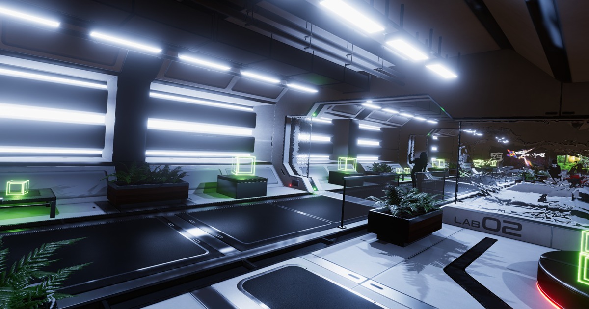 3D Showroom Level Kit Vol 26 | 3D Sci-Fi | Unity Asset Store