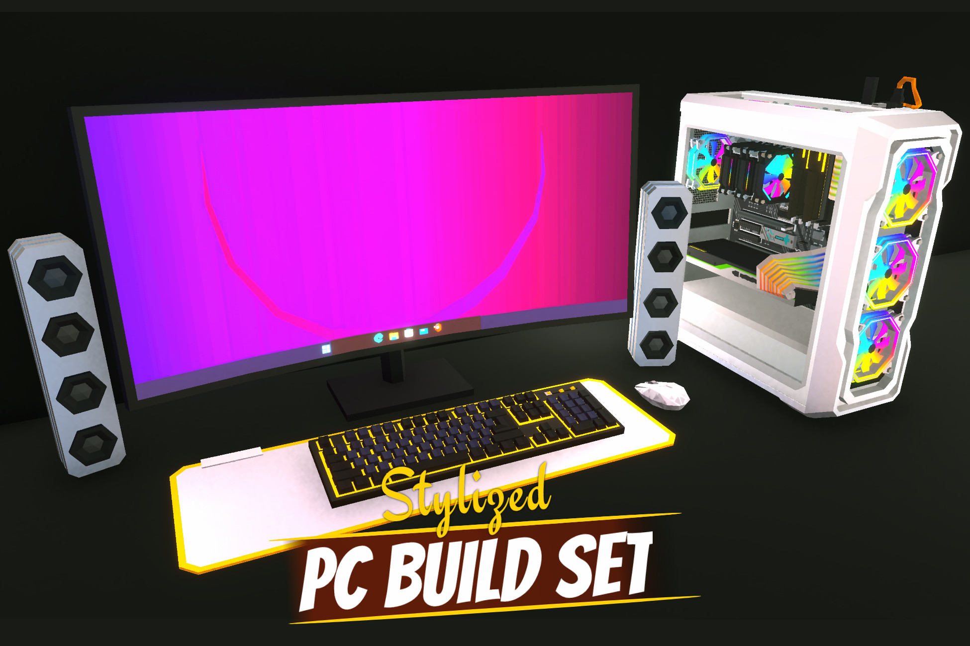 Unity Computers polygonal modular computer pack | 3D Clothing | Unity Asset Store