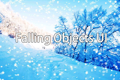 Falling Objects UI By maything