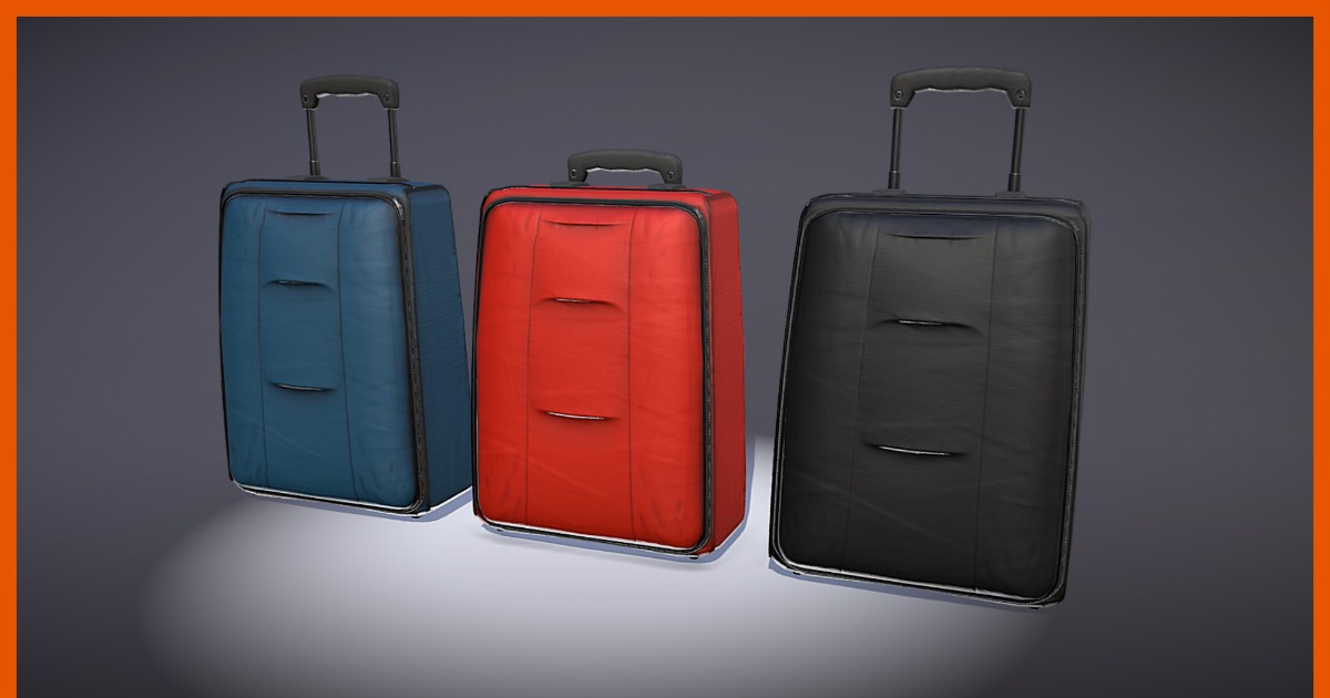 Luggage_09 | 3D Props | Unity Asset Store