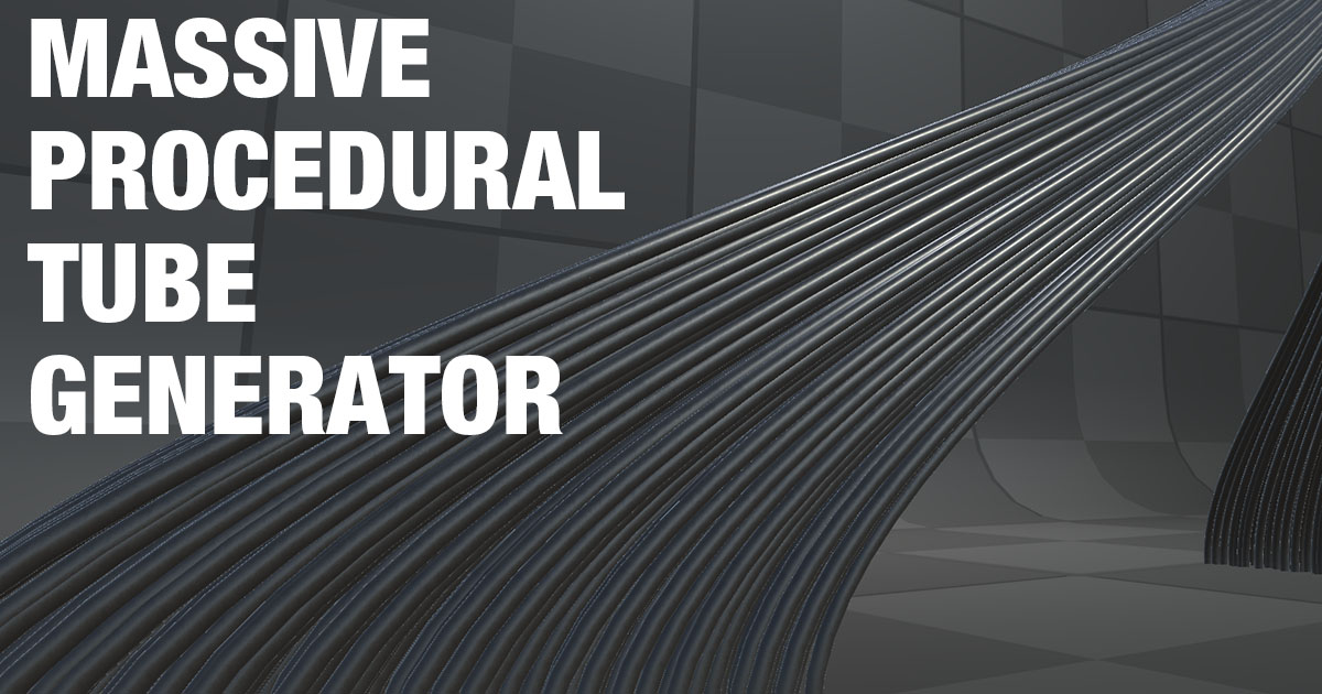 Massive Procedural Tube Generator | Modeling | Unity Asset Store