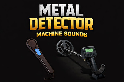 Metal Detector Machine Sounds