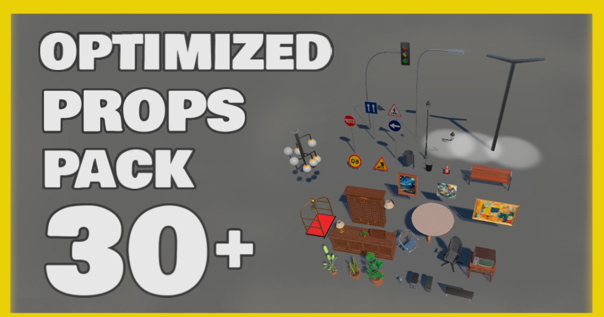 Unity Future Props 3D Optimized Props | 3D Props | Unity Asset Store