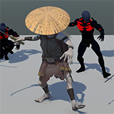 Agile Swordsman Animations