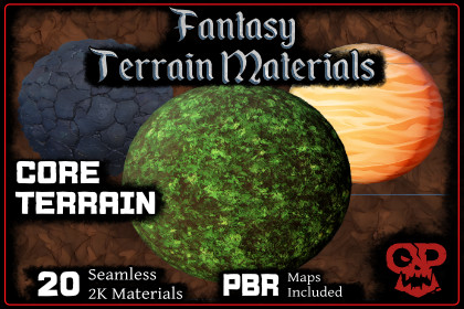Fantasy Terrain Materials | Core Terrain