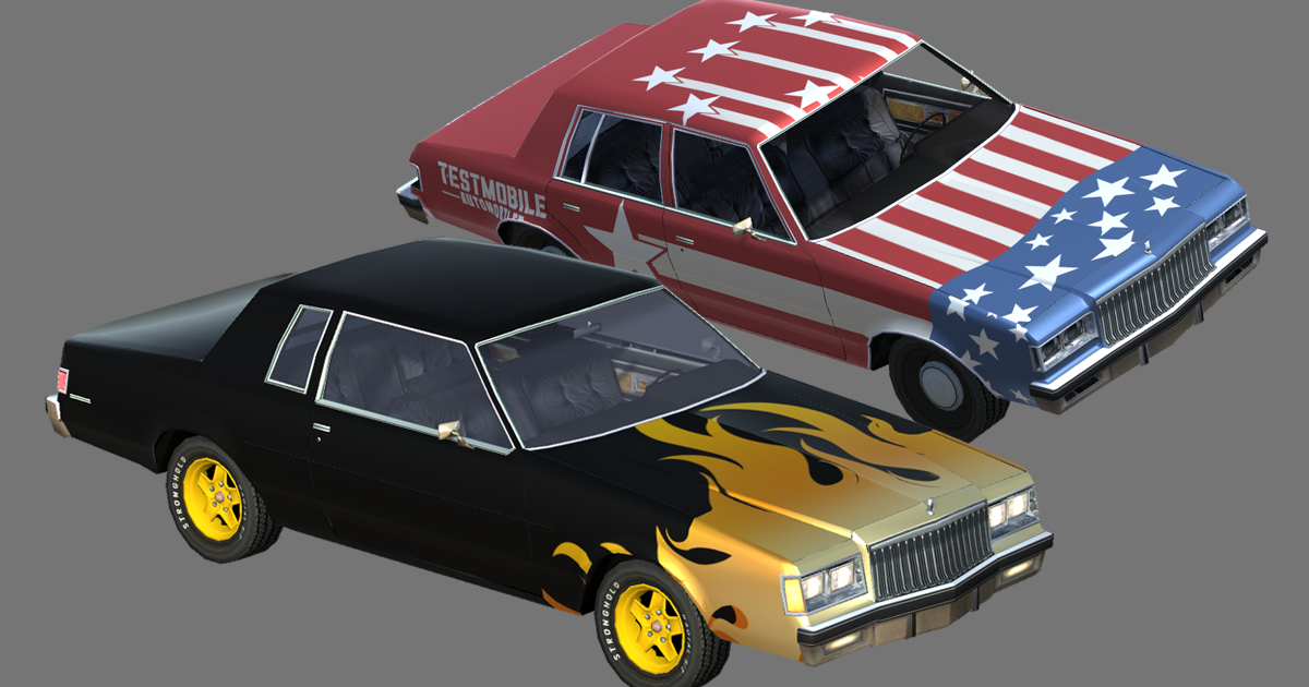 UAA - Route Sedan and Coupe | 3D Land | Unity Asset Store