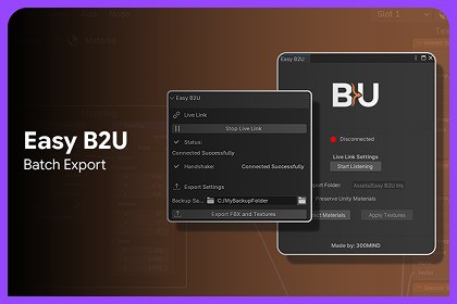 Easy B2U - Easy Blender files importer for Unity