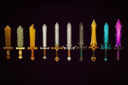 Medieval Sword Set